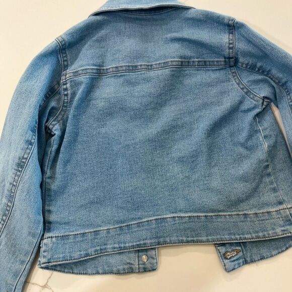 BCBG Classic Blue Denim Jacket - Picture 5 of 6